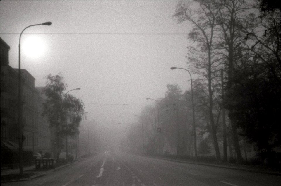 Praktica BC1 - Foggy Street