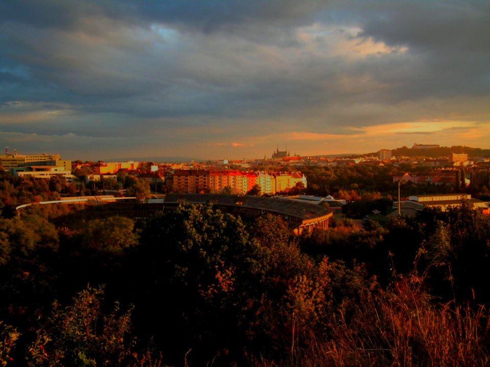 Brno Scape at Sunset 1