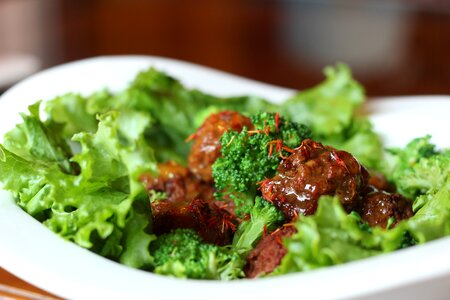 Salad delicious broccoli