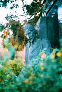 Canon EOS 30 - Crossbird Film - Cemetery Jesus