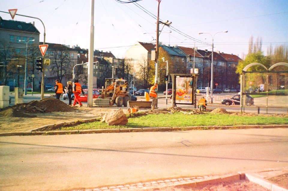 Vilia - Workers Repairing the Sidewalks 1