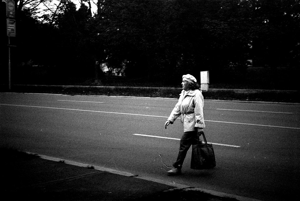 Vega II - Woman Crossing the Street
