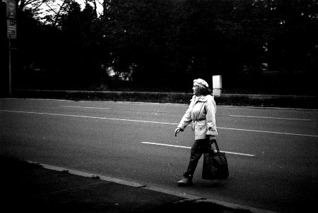 Vega II - Woman Crossing the Street
