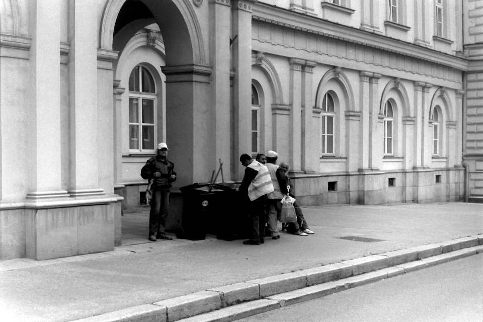 Kiev 4 - Road Sweepers in front of the Hospital 2