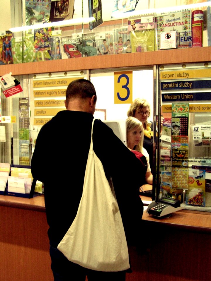 At the Post Office