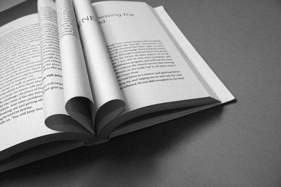 Renew black and white paper