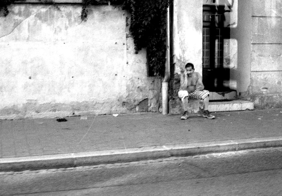 Canon EOS 30 with Canon EF 50mm f/1,8 II - Cejl Street Man