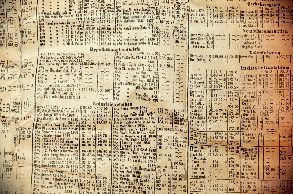 Paper old antique