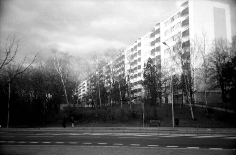 Kiev 4 + Jupiter-11 135/4 - Housing Estate