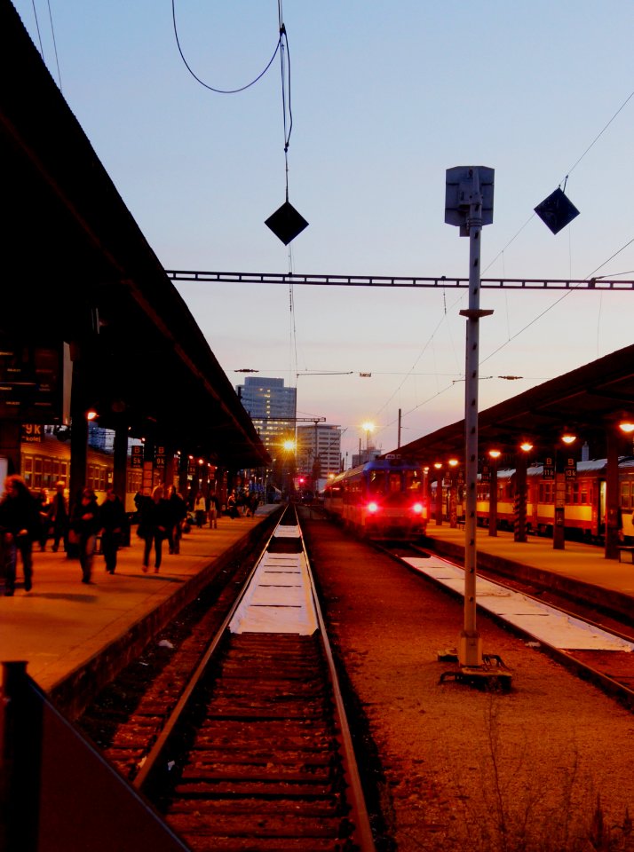 Main Train Station in Brno