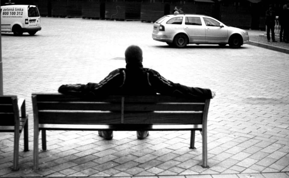 Praktica BC1 - Man on the Bench