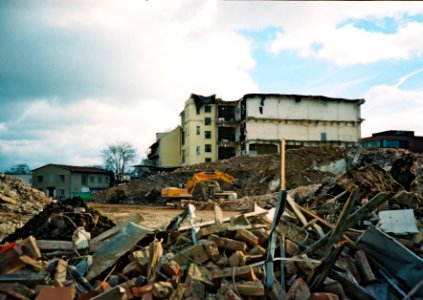 Minolta Hi-Matic G  - Demolition Site (forme Vlněna factory)