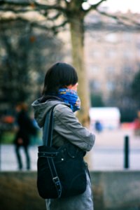 Praktica MTL 5 + Pentacon Electric 4/200 MC - Woman from Profile