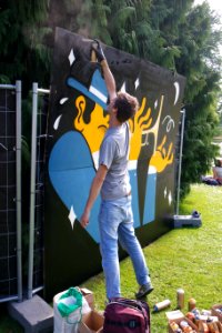 Broodje Aap serveert: Street Art in het Volkspark
