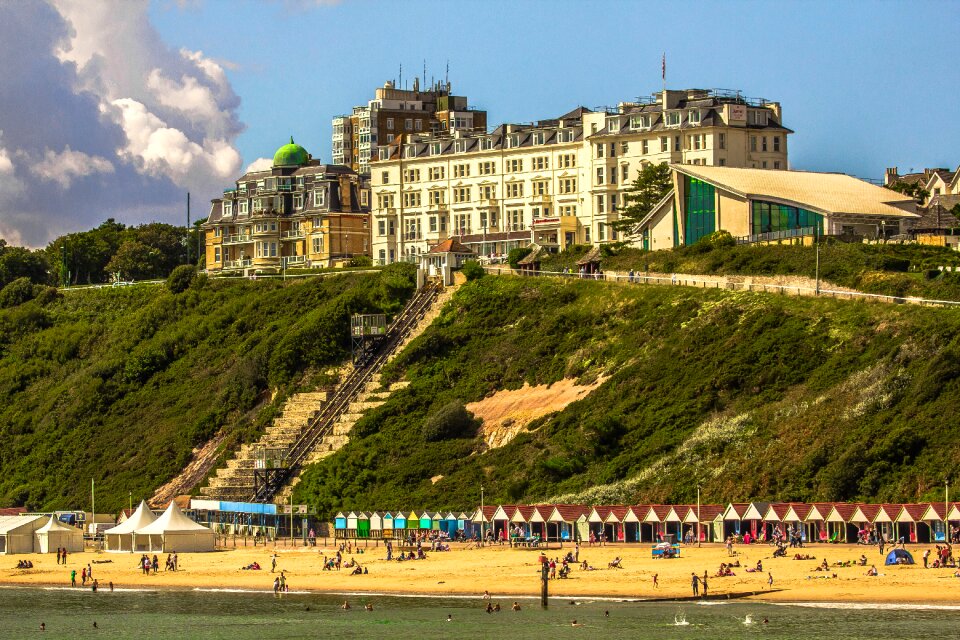 Bournemouth coast beach