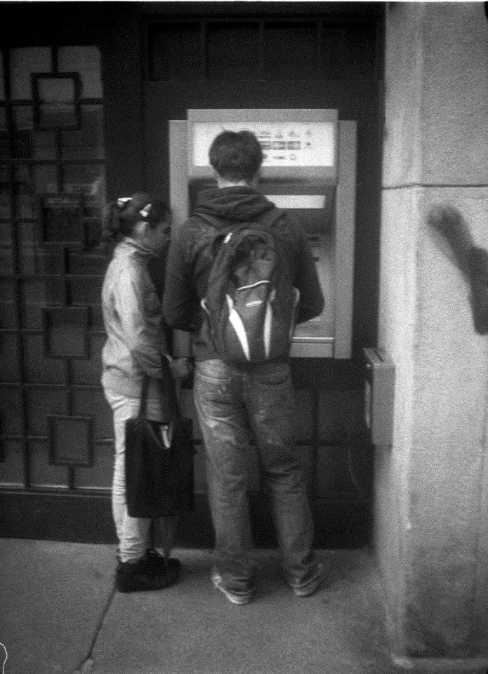 Chaika 3 - New Scan - Couple at Cashpoint