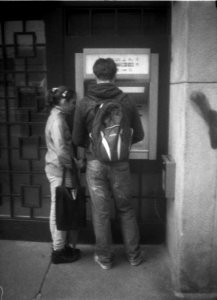 Chaika 3 - New Scan - Couple at Cashpoint