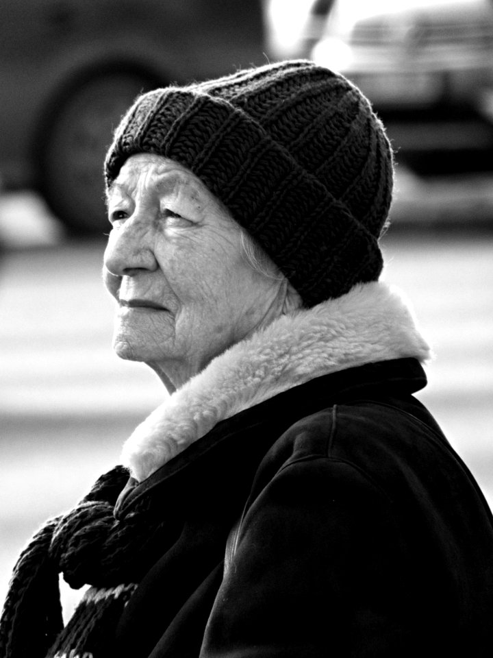Old Lady in Green Hat 4