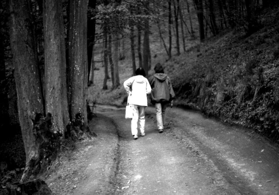 Praktica BC1 - Women Taking a Stroll