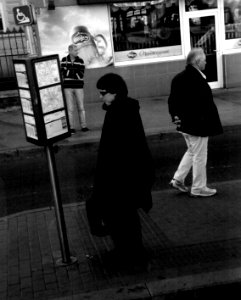 Woman Looking at Schedule