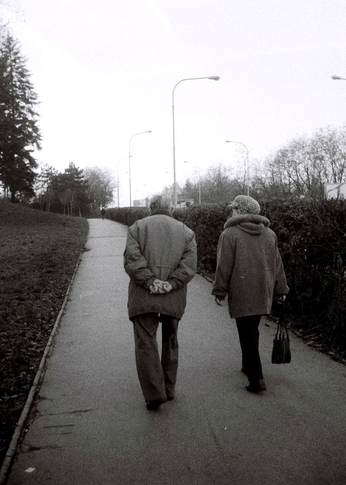Chaika 3 - People leaving Cemetery
