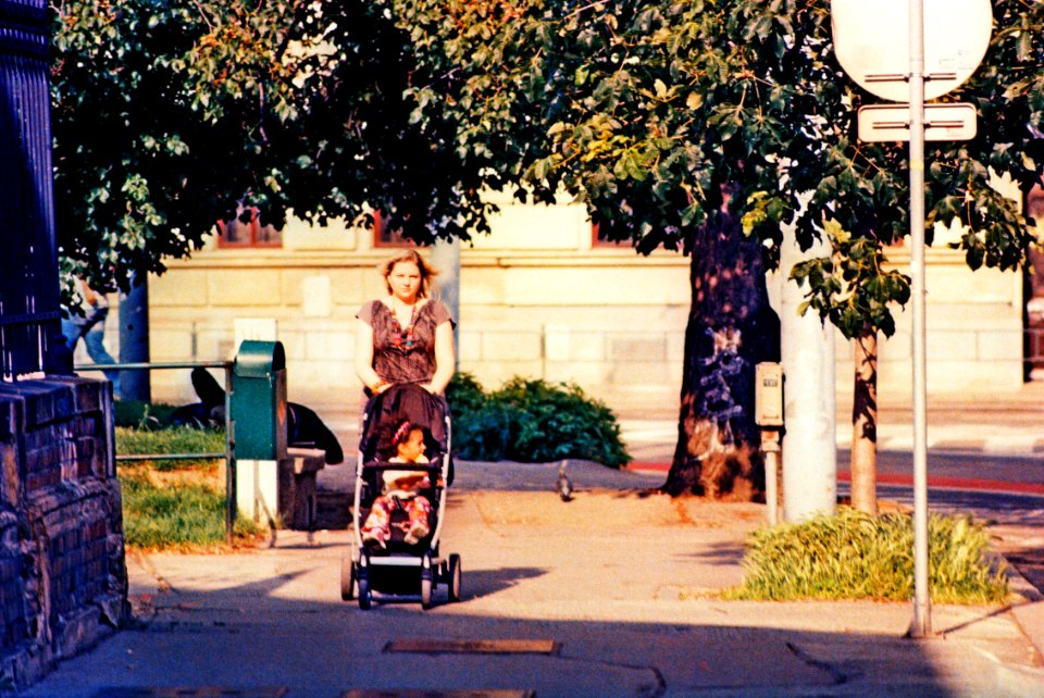 Praktica MTL 5 + Pentacon Electric 4/200 MC - Framed Mother with Carriage