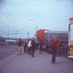 Lubitel 2 - Bus Stop in front of Bohunice Hospital 2
