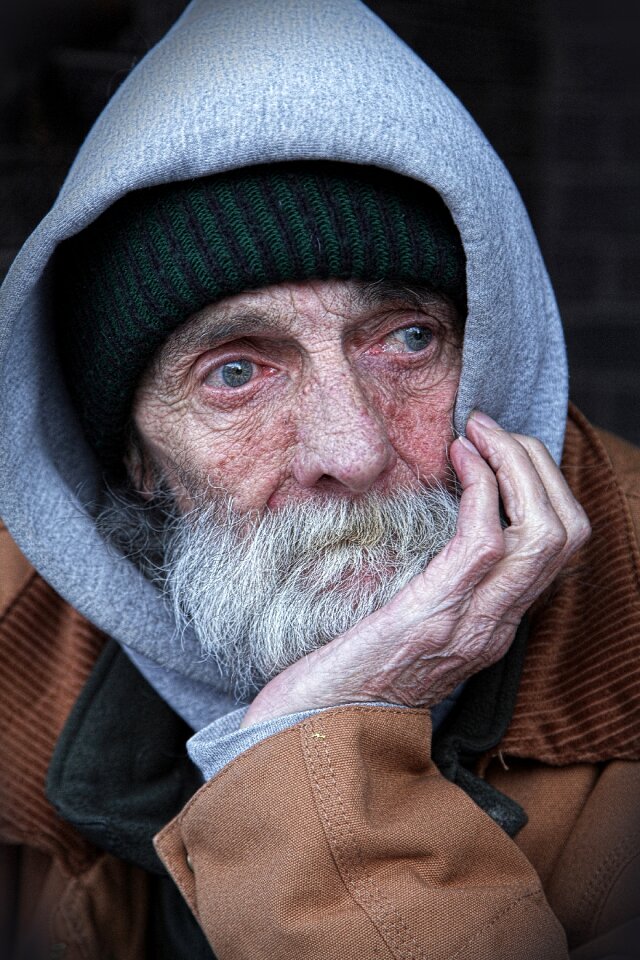 Male poverty social