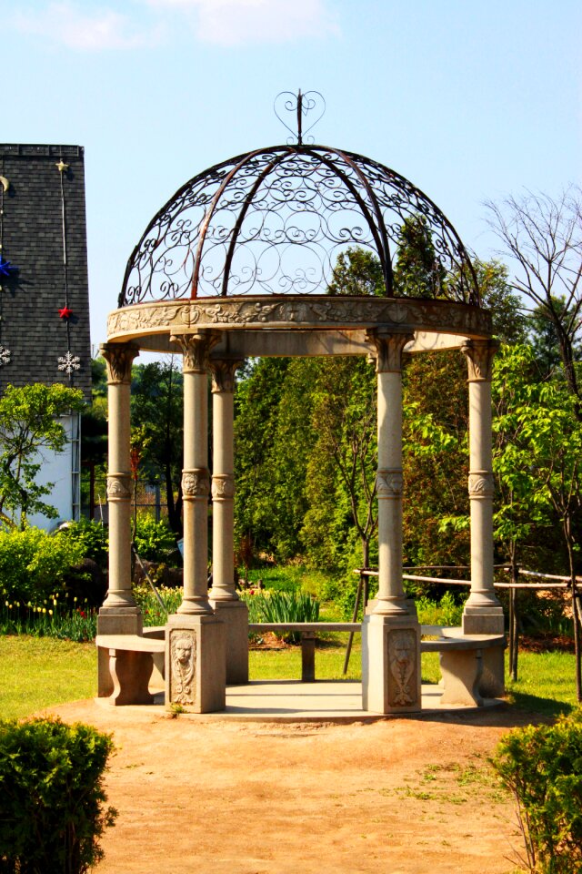Tourist destination shelter landscape