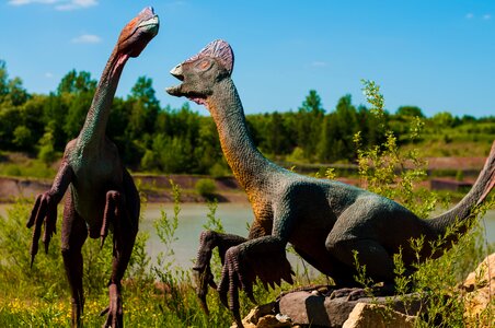 Dino extinct model