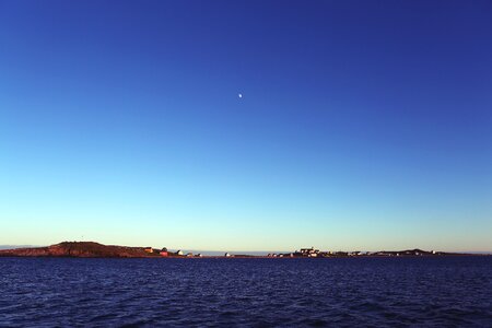 Sky water moon