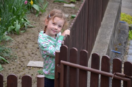 Garden child spring