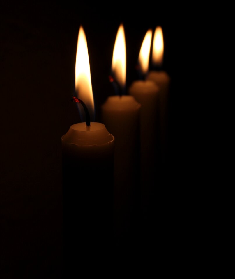 Candle wax low fourth sunday of advent