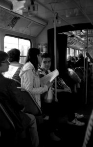 Vilia - Young Couple in the Tram photo