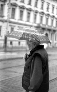 Praktica BC1 - People with Umbrellas 3