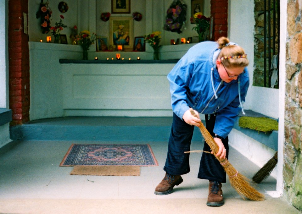 Praktica BC1 - Lucienne Sweeping a Chapel