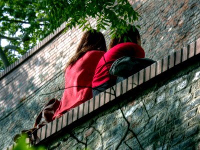 Two Girls on Petrov Terrace