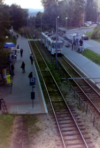 Kiev 4 - Tram Stop from Above