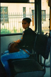Vilia - Beautiful Girl in the Bus photo