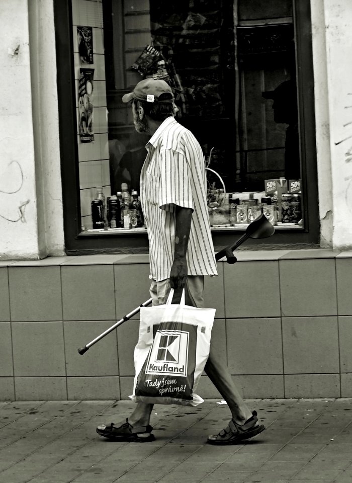 Walking Man and His Reflection (remastered)