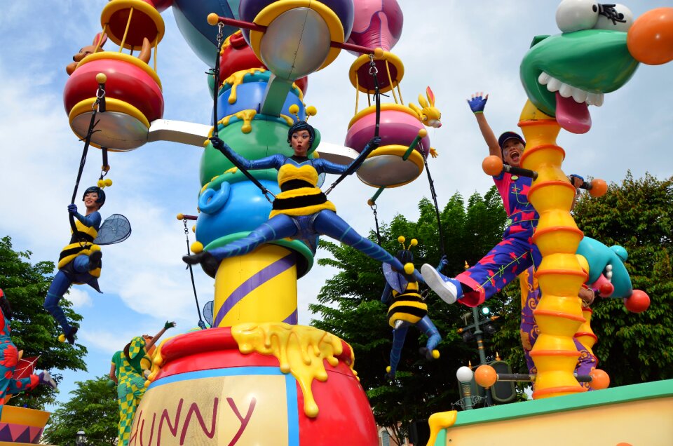 Festival disney land amusement park