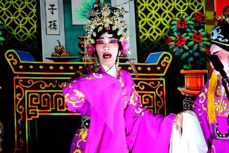 Opera people asian photo