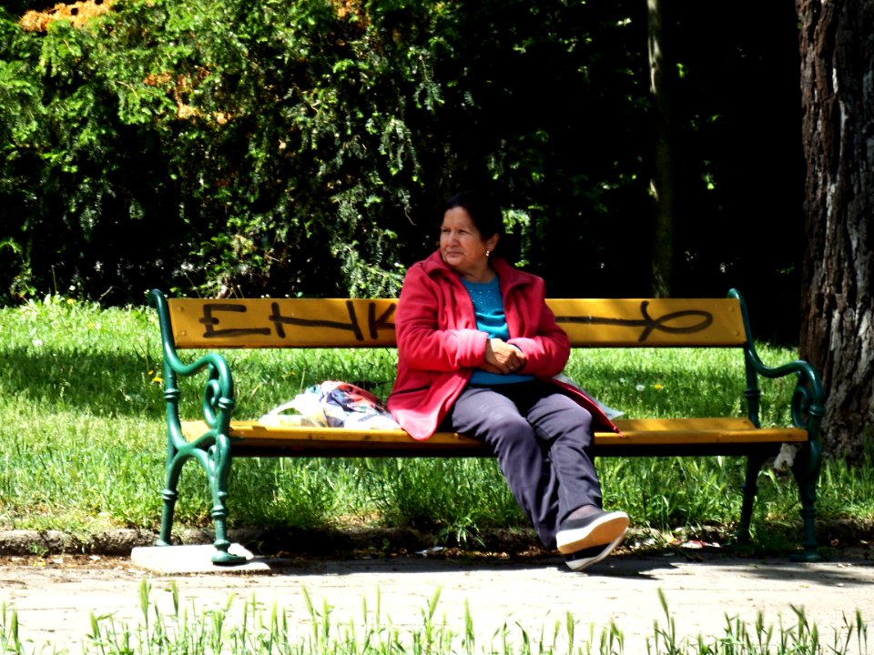 Woman on the Bench