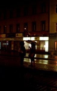 Praktica BC1 - Rainy Night photo