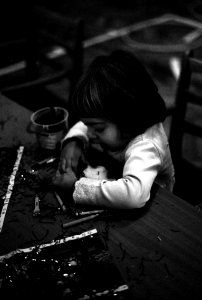 Canon Rebel XS - Little Girl Playing