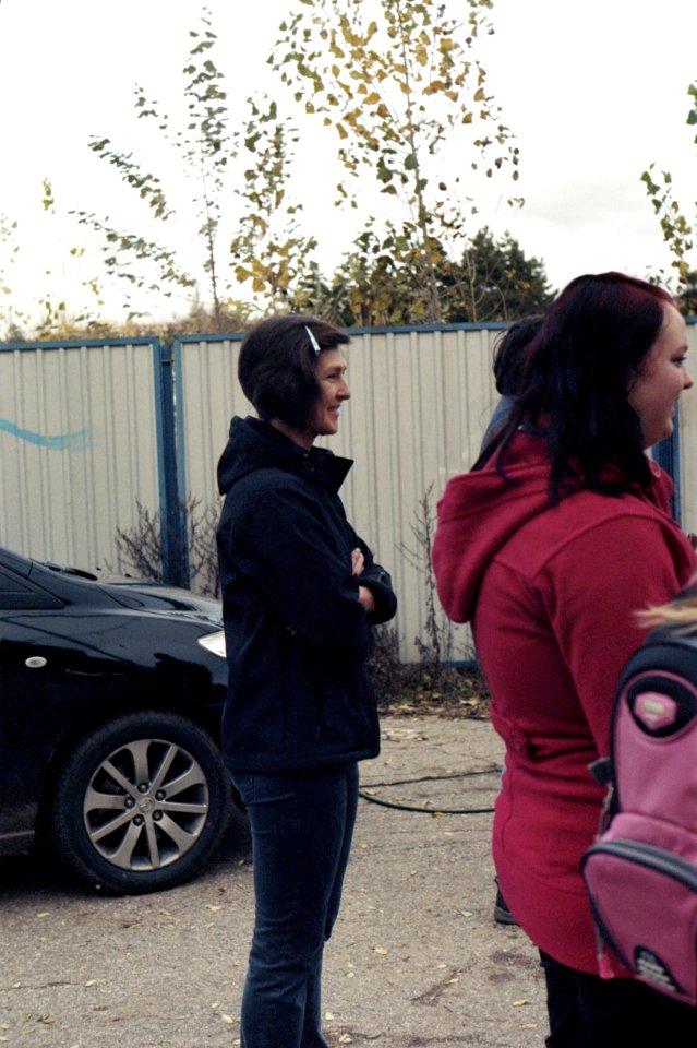 Zorki 4 + Industar-61 L/D - Mothers Watching their Kids Enjoing Carousel