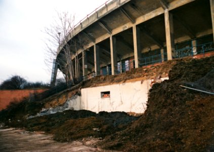 Ricoh TLS 401 with MIR-1V - Abandoned Soccer Stadium in Brno