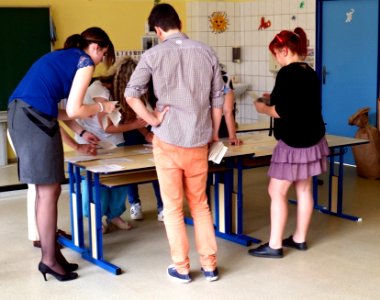 Euro-Elections 2014 - Counting the Ballots