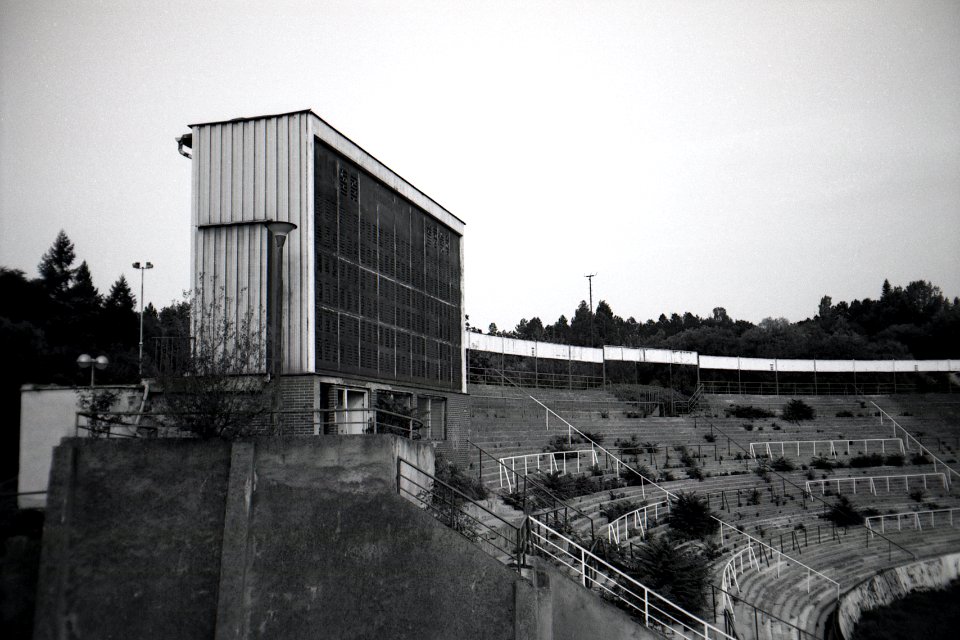 Minolta Hi-Matic G - Abandoned Soccer Stadium 04