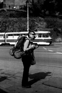 Canon EOS 30 - Woman with Rucksack